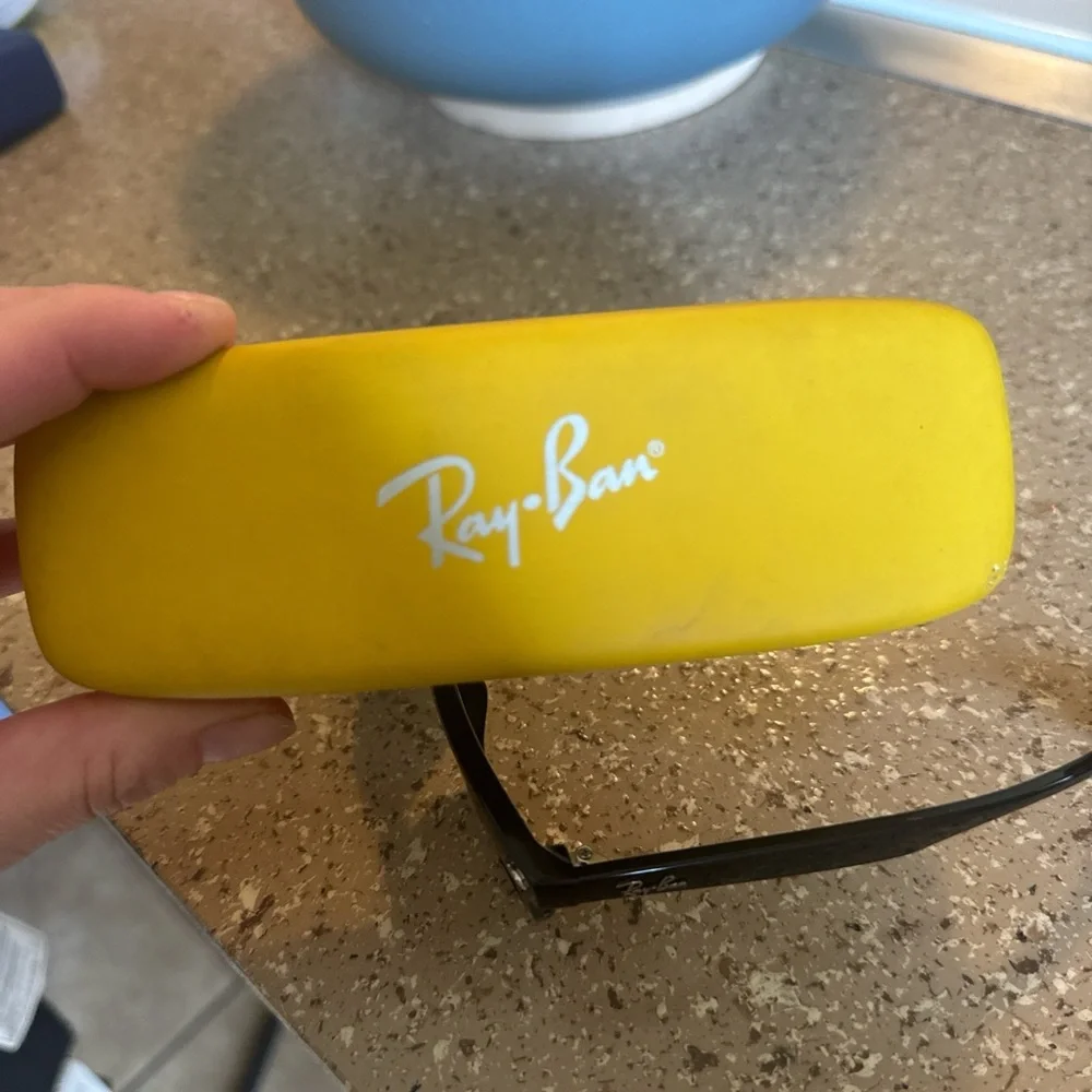 Toddler Ray-Ban Black Wayfarer Sunglasses